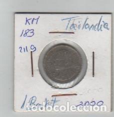 Monedas antiguas de Asia: MONEDA TAILANDIA 1 BAHT 2000 - Foto 1