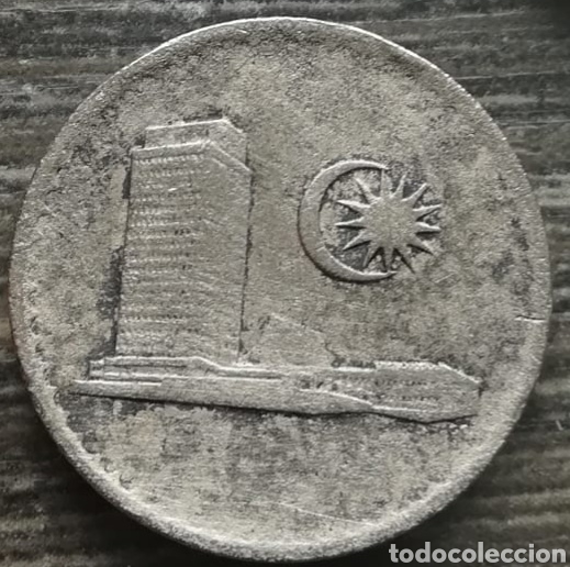 Monedas antiguas de Asia: Moneda Malasia 10 sen 1981 - Foto 2