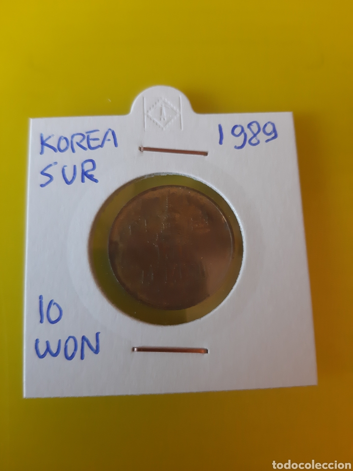 Monedas antiguas de Asia: Korea sur 1989 10 won - Foto 1
