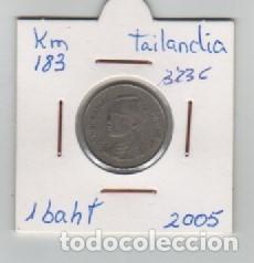 Monedas antiguas de Asia: MONEDA TAILANDIA 1 BATH 2005 - Foto 1