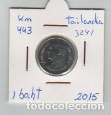 Monedas antiguas de Asia: MONEDA TAILANDIA 1 BATH 2015 - Foto 1