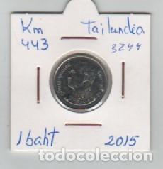 Monedas antiguas de Asia: MONEDA TAILANDIA 1 BATH 2015 - Foto 1