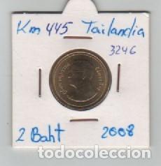 Monedas antiguas de Asia: MONEDA TAILANDIA 2 BATH 2008 - Foto 1