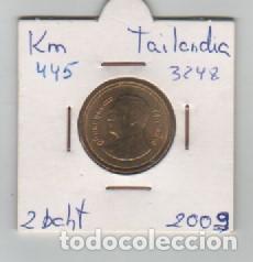 Monedas antiguas de Asia: MONEDA TAILANDIA 2 BATH 2009 - Foto 1
