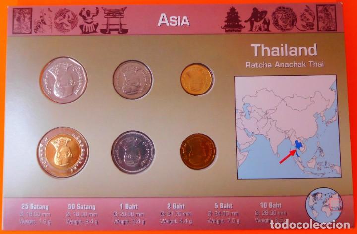 Monedas antiguas de Asia: TAILANDIA, SET DE MONEDAS. - Foto 3