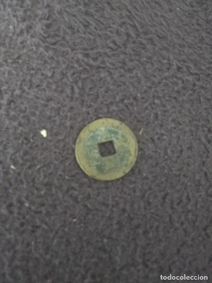 Monedas antiguas de Asia: Moneda de la suerte antigua - Foto 1