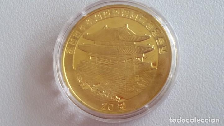 Monedas antiguas de Asia: COREA DEL NORTE-MONEDA- 20 WON 2004 SC UNC ENCAPSULADA ( P009 ) - Foto 2