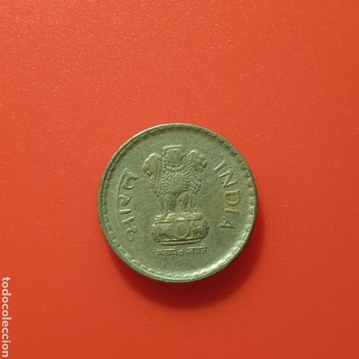 Monedas antiguas de Asia: India 5 rupias 1998 - Foto 1