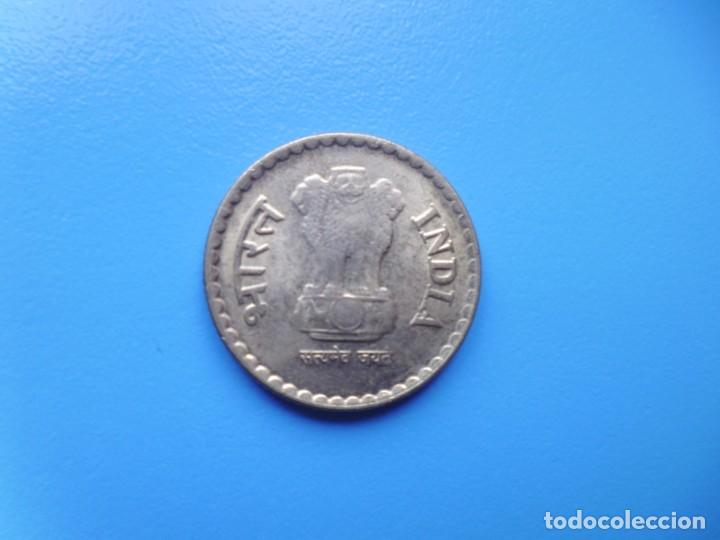 Monedas antiguas de Asia: INDIA 5 RUPIAS 2010 - Foto 1