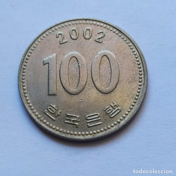 Monedas antiguas de Asia: ## Corea del sur - 100 won 2002 ## - Foto 2