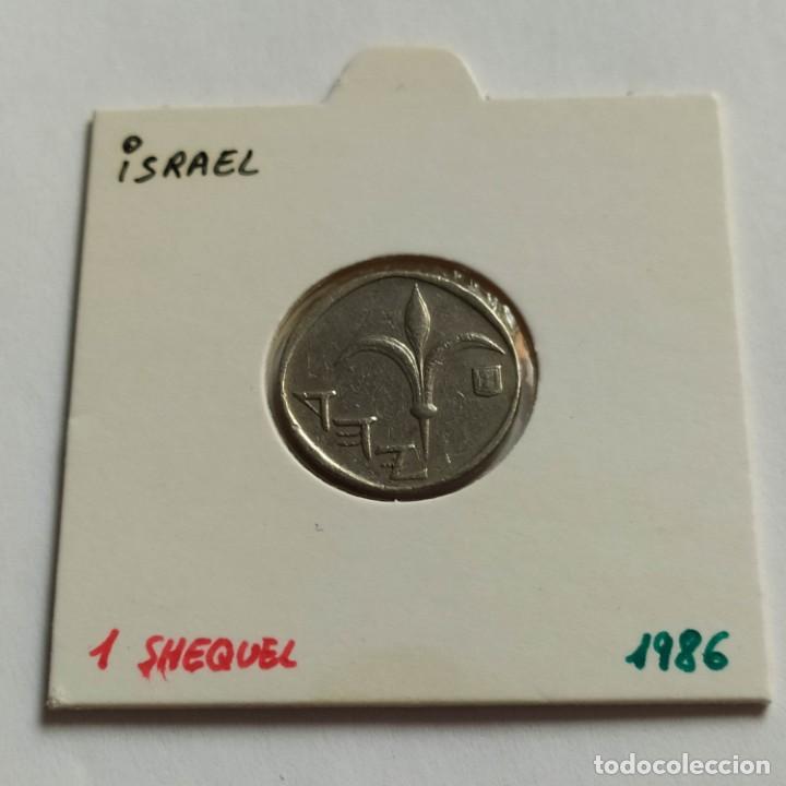 Monedas antiguas de Asia: ## Israel - 1 Shequel 1986 ## - Foto 1