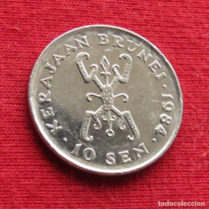 Monedas antiguas de Asia: Brunei 10 sen 1984 - Foto 1