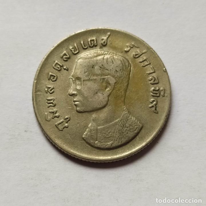 Monedas antiguas de Asia: ## Tailandia - 1 Baht 1974 ## - Foto 1