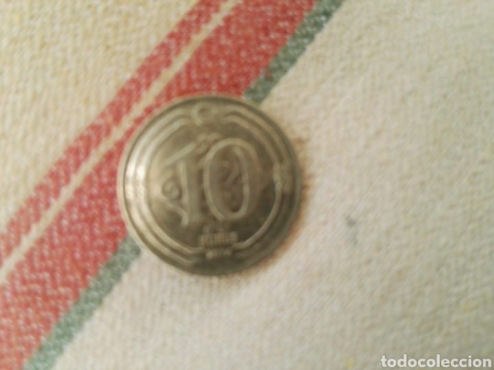 Monedas antiguas de Asia: Moneda 10 Kurus Turqu&iacute;a - Foto 2