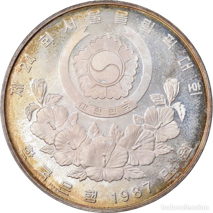 moneda, corea del sur, 10000 won, 1987, proof, - Comprar ...