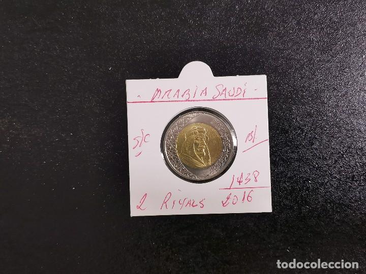 Monedas antiguas de Asia: ARABIA SAUDI 2 RIYALS 2016(1438) S/C