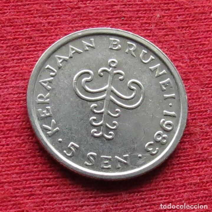 Monedas antiguas de Asia: Brunei 5 sen 1983 - Foto 1