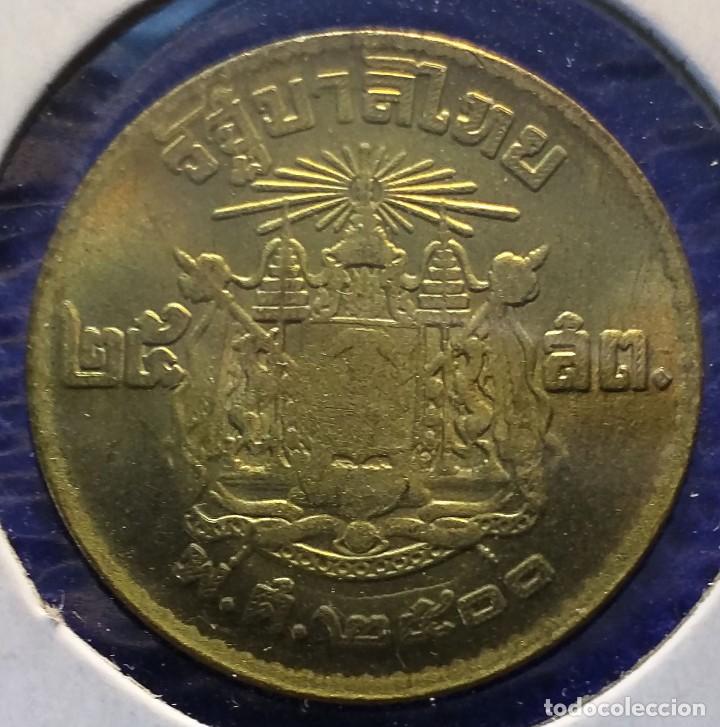 Monedas antiguas de Asia: Tailandia 25 Satang 1957 - Foto 2