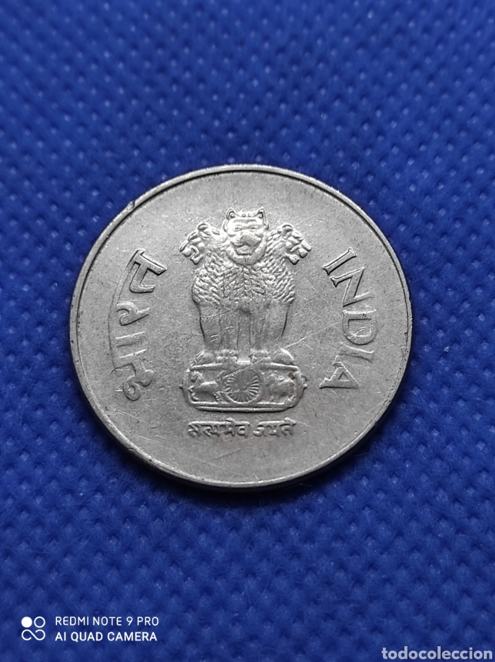 Monedas antiguas de Asia: INDIA 1 RUPIA 2002 CECA NOIDA - Foto 2
