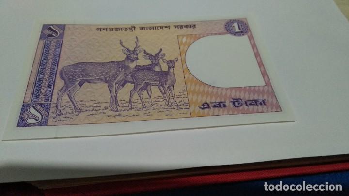 Monedas antiguas de Asia: BILLETE DE BANGLADES DE 1 TAKA EN PERFECTO ESTADO SIN CIRCULAR (PLANCHA)