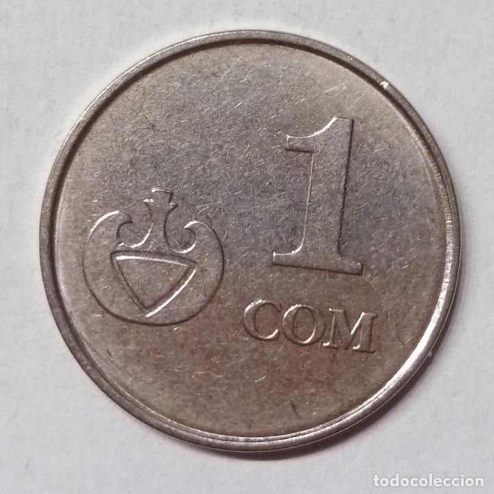Monedas antiguas de Asia: KIRGISTAN 1 SON 2008 - Foto 2