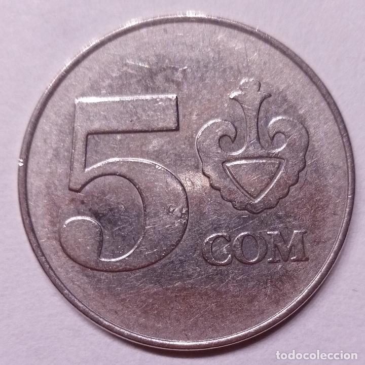 Monedas antiguas de Asia: KIRGISTAN 5 SON 2008 - Foto 2