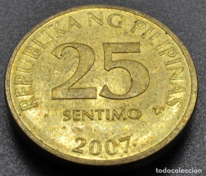 Monedas antiguas de Asia: Filipinas, 25 c&eacute;ntimos 2007 - Foto 2