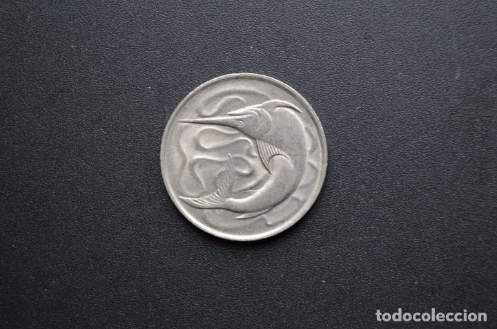 Monedas antiguas de Asia: SINGAPUR 20 CENTS 1977 - Foto 1