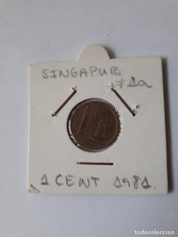 Monedas antiguas de Asia: SINGAPUR 1 CENTAVO 1981 KM#1a - Foto 1