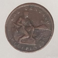 Monedas antiguas de Asia: FILIPINAS 1928. ADMINISTRACIÓN USA. UN CENTAVO. Lote 244897325