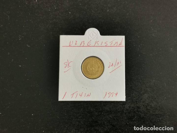 Monedas antiguas de Asia: UZBEKISTAN 1 TIYIN 1994 S/C KM=1