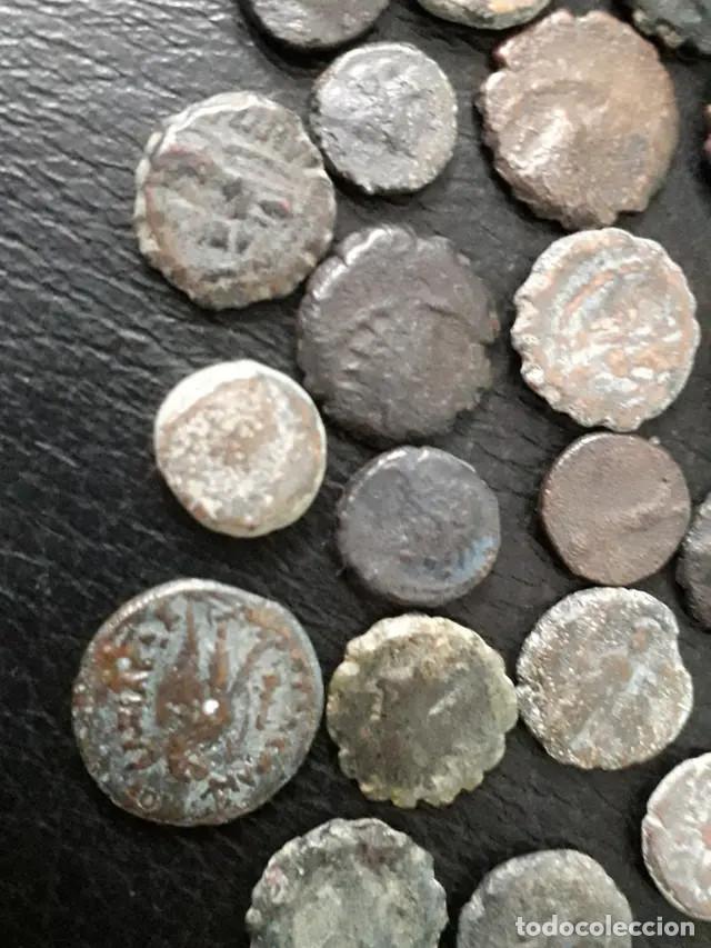 Monedas antiguas de Asia: 23 monedas del Reino de nabatea -Jordania- - Foto 2 - 253426795