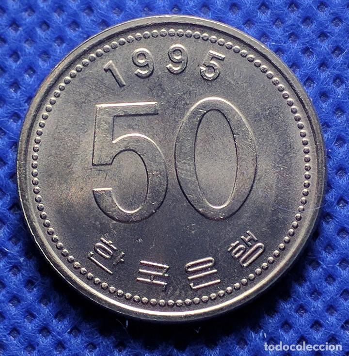 Monedas antiguas de Asia: Korea del Sur 50 Won 1995 Corea - Foto 1