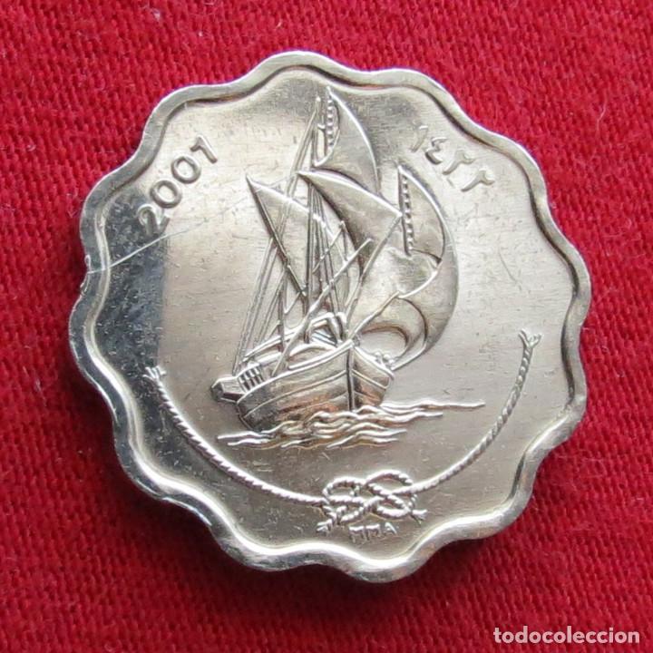 Monedas antiguas de Asia: Maldivas 10 laari 2001 - Foto 1