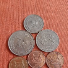 Monedas antiguas de Asia: (SINGAPUR) LOTE DE MONEDAS. Lote 257824235