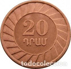 Monedas antiguas de Asia: ARMENIA 2003.- 20 dram S/C - Foto 2