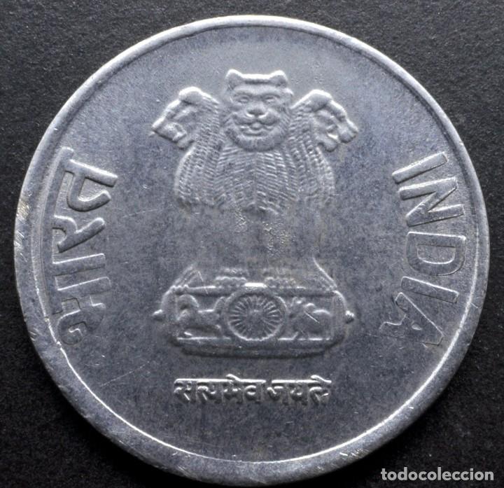 Monedas antiguas de Asia: India, 1 rupia 2017 - Sin marca de ceca - Calcuta - Foto 1
