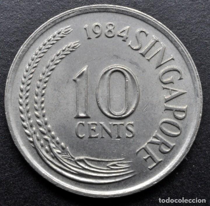 Monedas antiguas de Asia: Singapur, 10 centavos 1984 - Foto 1
