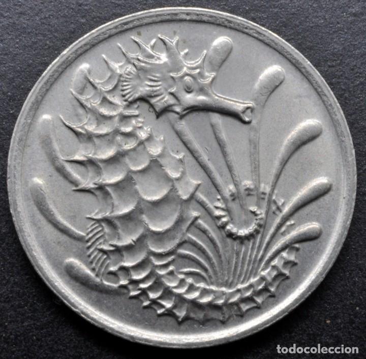 Monedas antiguas de Asia: Singapur, 10 centavos 1984 - Foto 2
