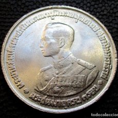 Monedas antiguas de Asia: TAILANDIA 20 BATH 1963 -36º CONM. RAMA IX -PLATA-. Lote 262929915