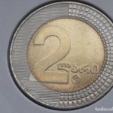 Monedas antiguas de Asia: GEORGIA 2 LARI 2006. Lote 264685829