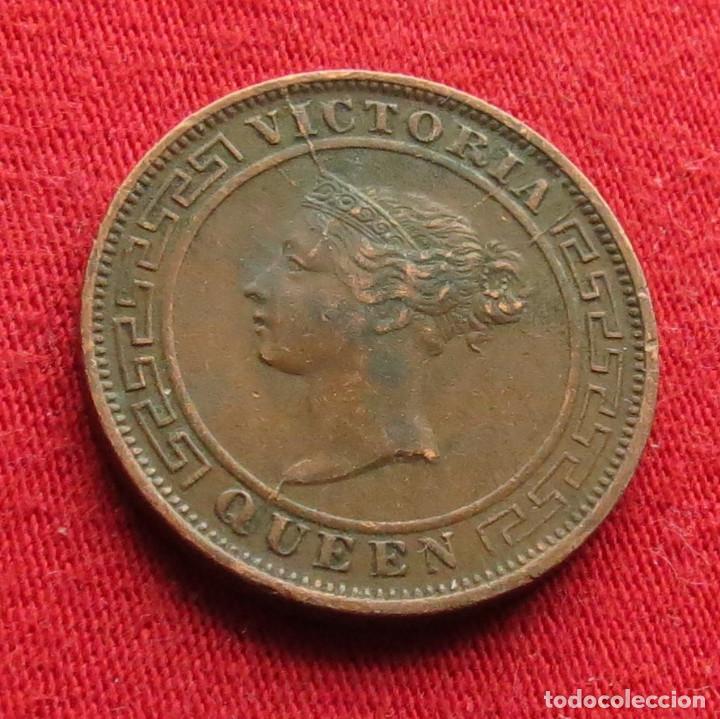 Monedas antiguas de Asia: Sri Lanka Ceil&aacute;n 1 cent 1900 Ceylon - Foto 2