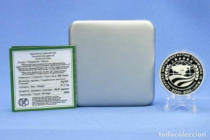 Monedas antiguas de Asia: KAZAJSTAN 500 TENGE 2011