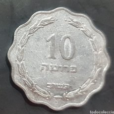Monedas antiguas de Asia: ISRAEL. 10 PRUTAH DE 1952. Lote 283329423