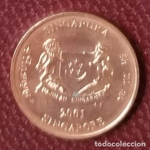 Monedas antiguas de Asia: 1 CENTAVO SINGAPUR 2001 - Foto 1