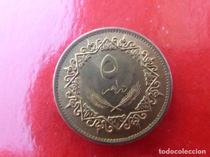 Monedas antiguas de Asia: LIBIA 5 DIRHAM 1979 COBRE S/C - Foto 2