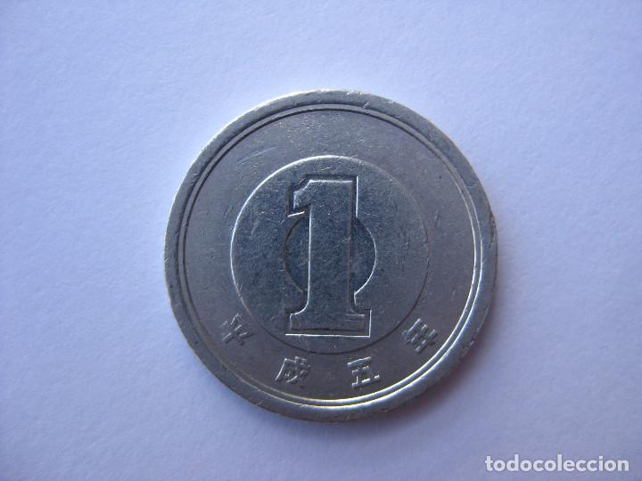 Monedas antiguas de Asia: MONEDA JAPON 1 YEN - Foto 2