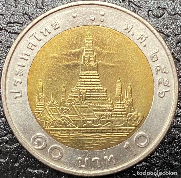 Monedas antiguas de Asia: TAILANDIA 10 BAHT 2013 - Foto 2