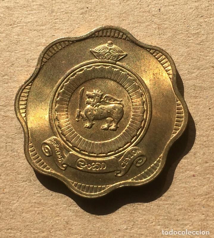 Monedas antiguas de Asia: CEYLAN - 10 CENTS 1969 - Foto 2