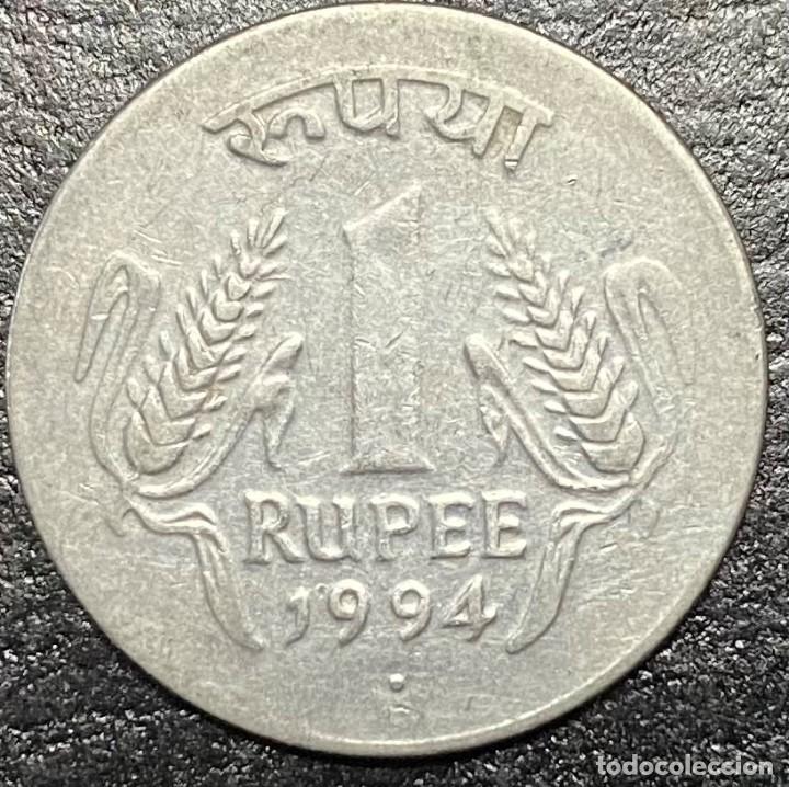 Monedas antiguas de Asia: INDIA 1 RUPEE 1994 - Foto 2